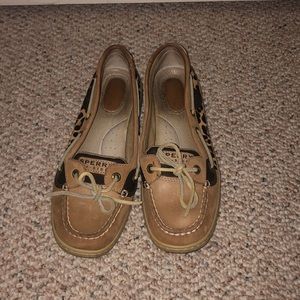 Leopard Print Sperry Boat Shoe
